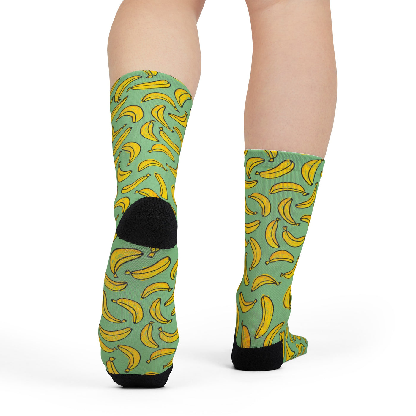 Banana tropical socks