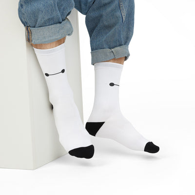 Baymax face socks