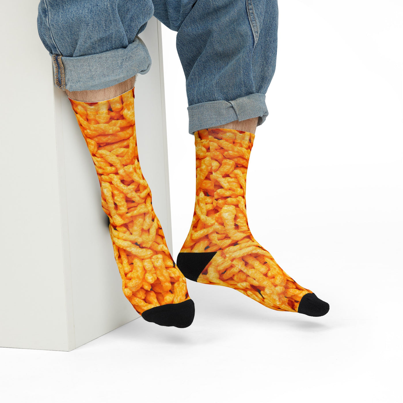 Cheetos funny socks