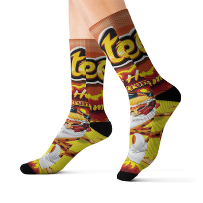 Cheetos food socks