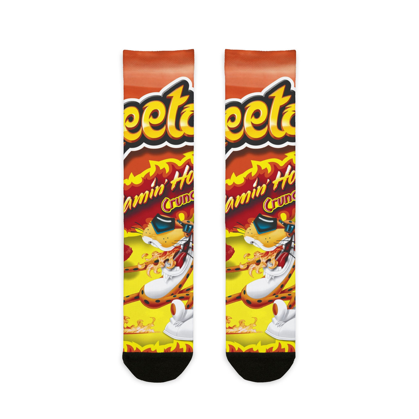 Cheetos cover socks