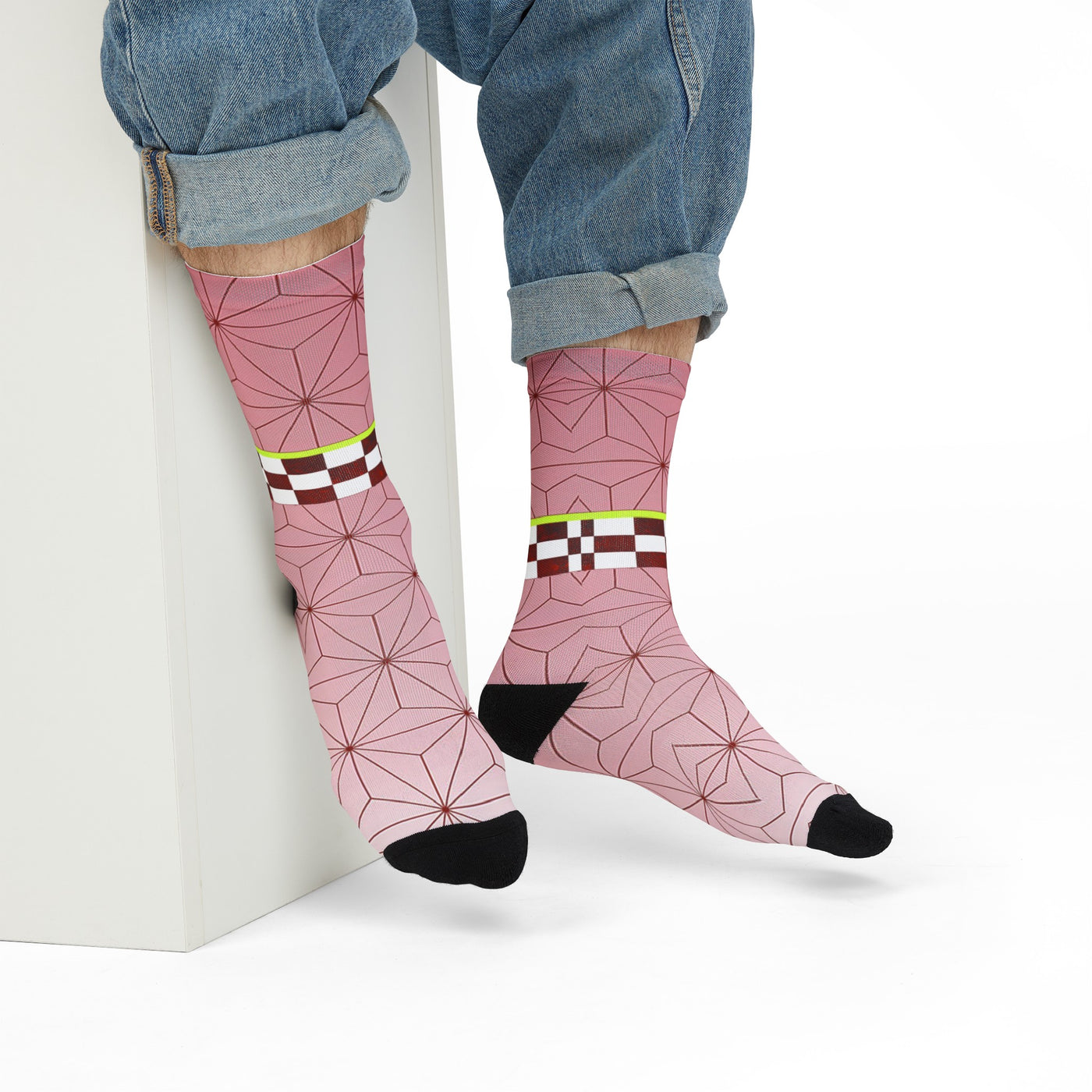 Demon slayer nezuko kimetsu no yaiba socks