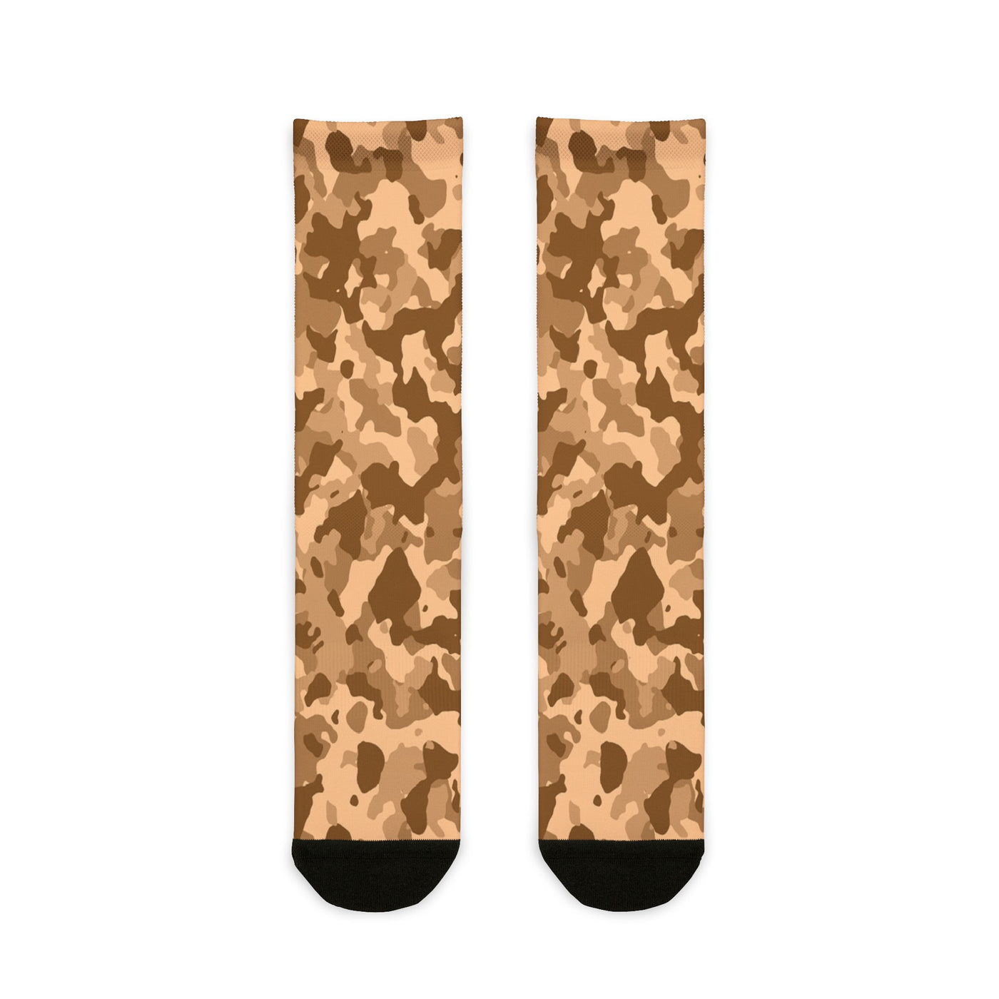 Desert camouflage socks