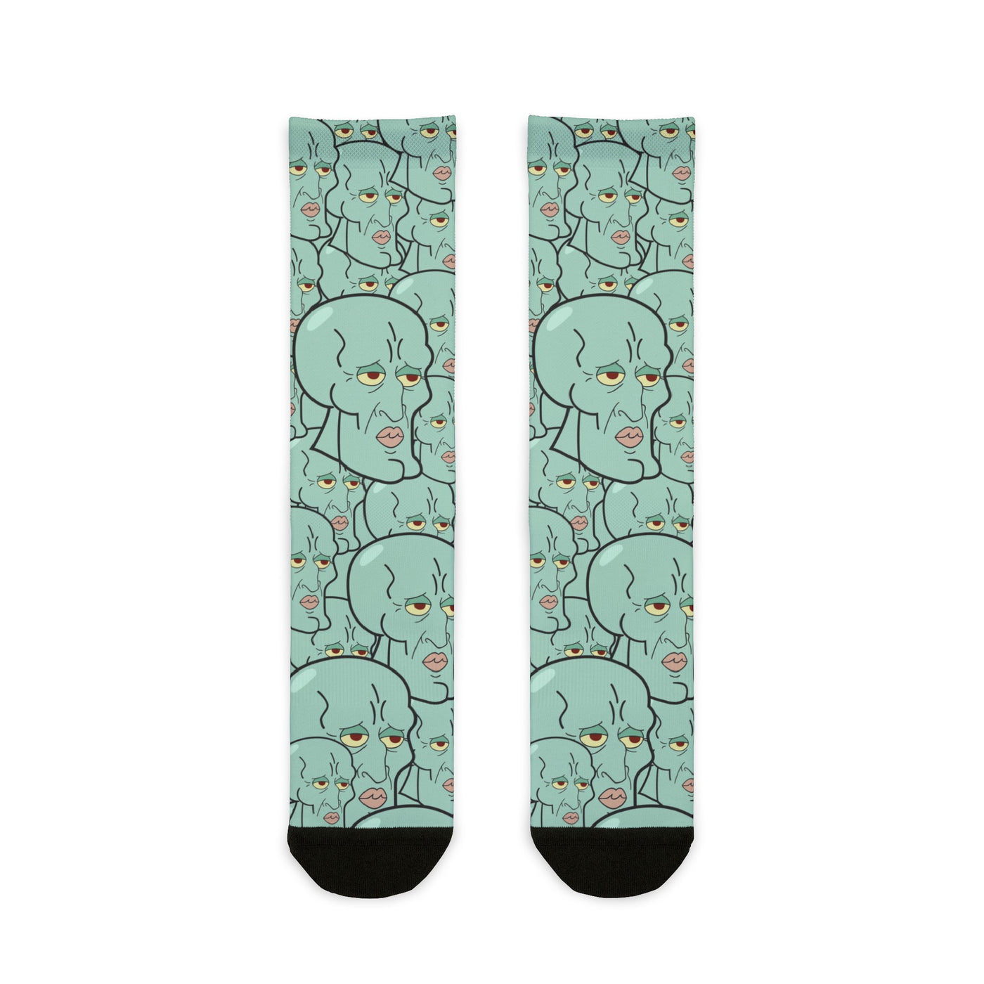 Handsome squidward spongebob socks