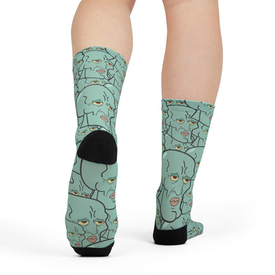 Handsome squidward spongebob socks