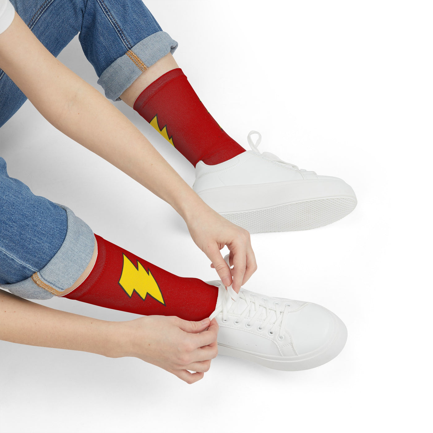 Hero shazam socks