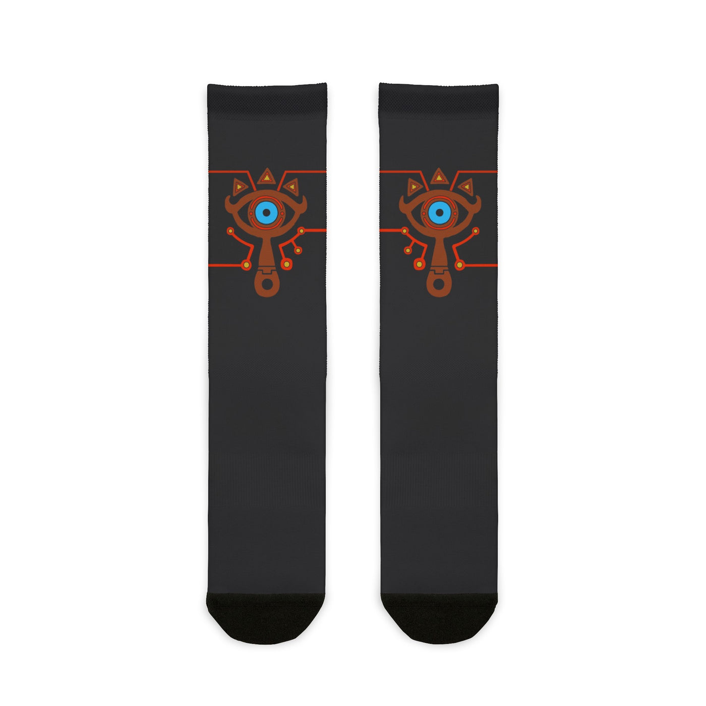 Legend of zelda sheikah slate socks