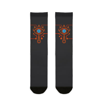 Legend of zelda sheikah slate socks