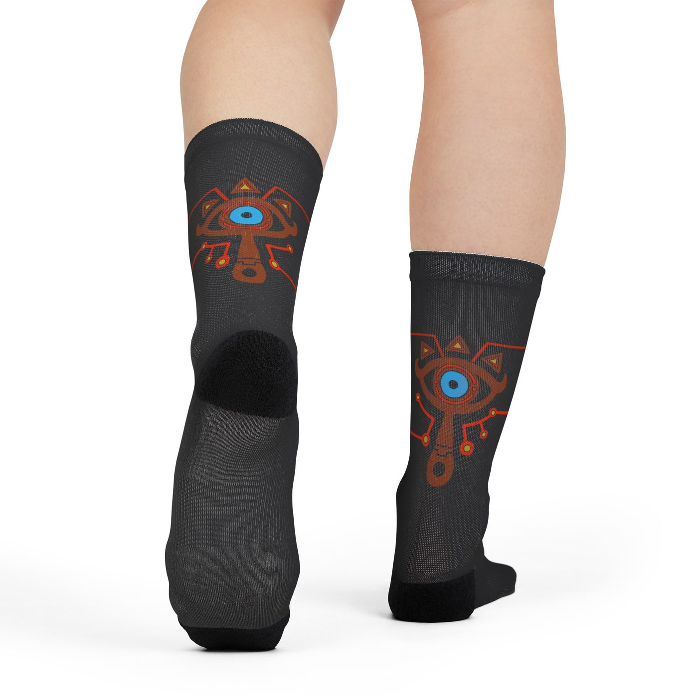 Legend of zelda sheikah slate socks