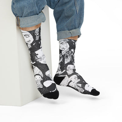 Nezuko manga socks