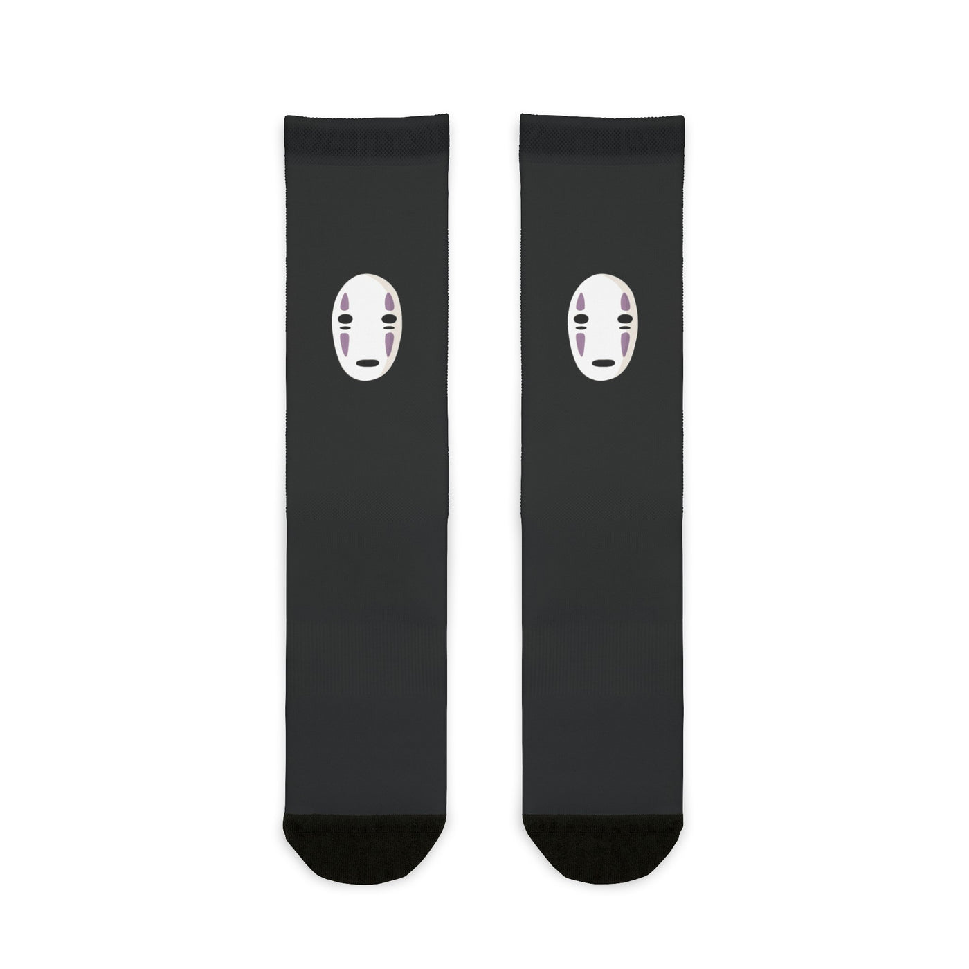 No face ghost spirited away socks