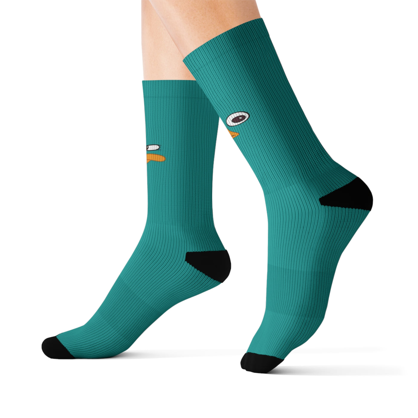 Perry the platypus socks