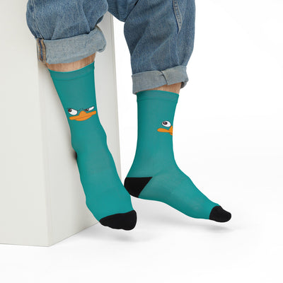 Perry the platypus socks