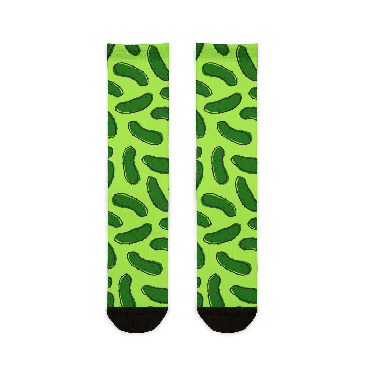 Pickles pattern socks