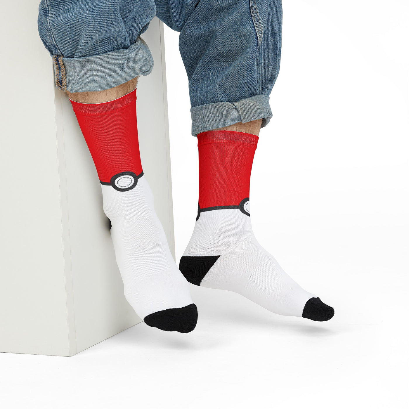 Pokemon pokeball socks