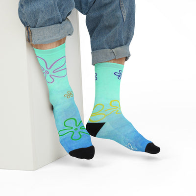 Spongebob squarepants sky socks