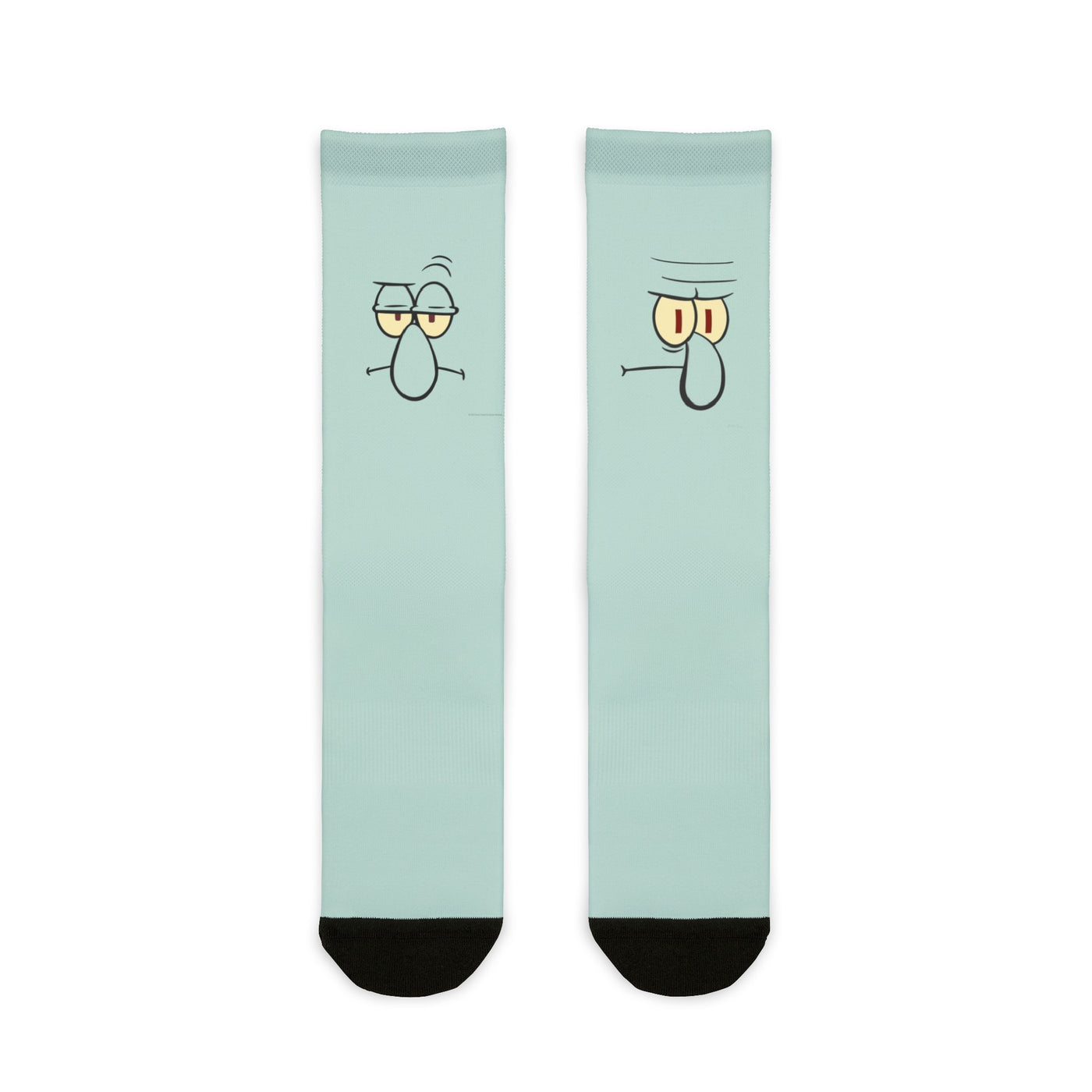 Squidward face socks