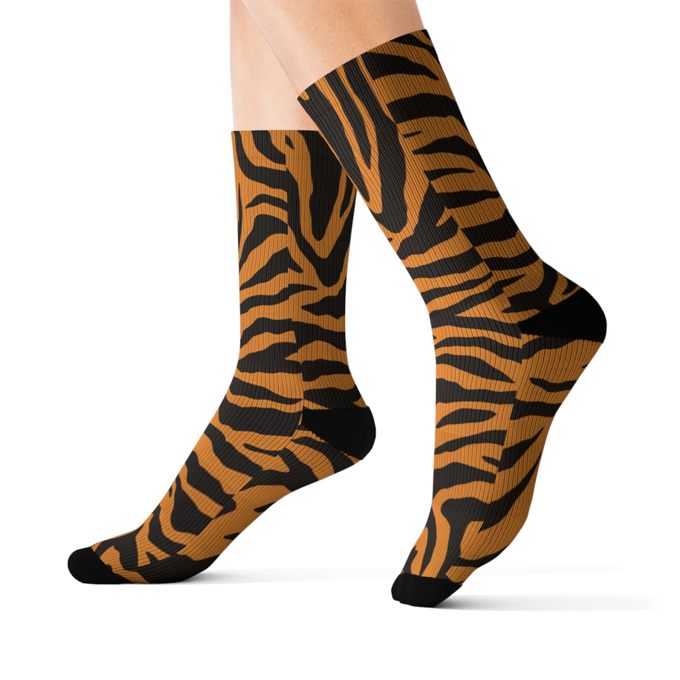 Tiger pattern socks