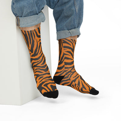 Tiger pattern socks