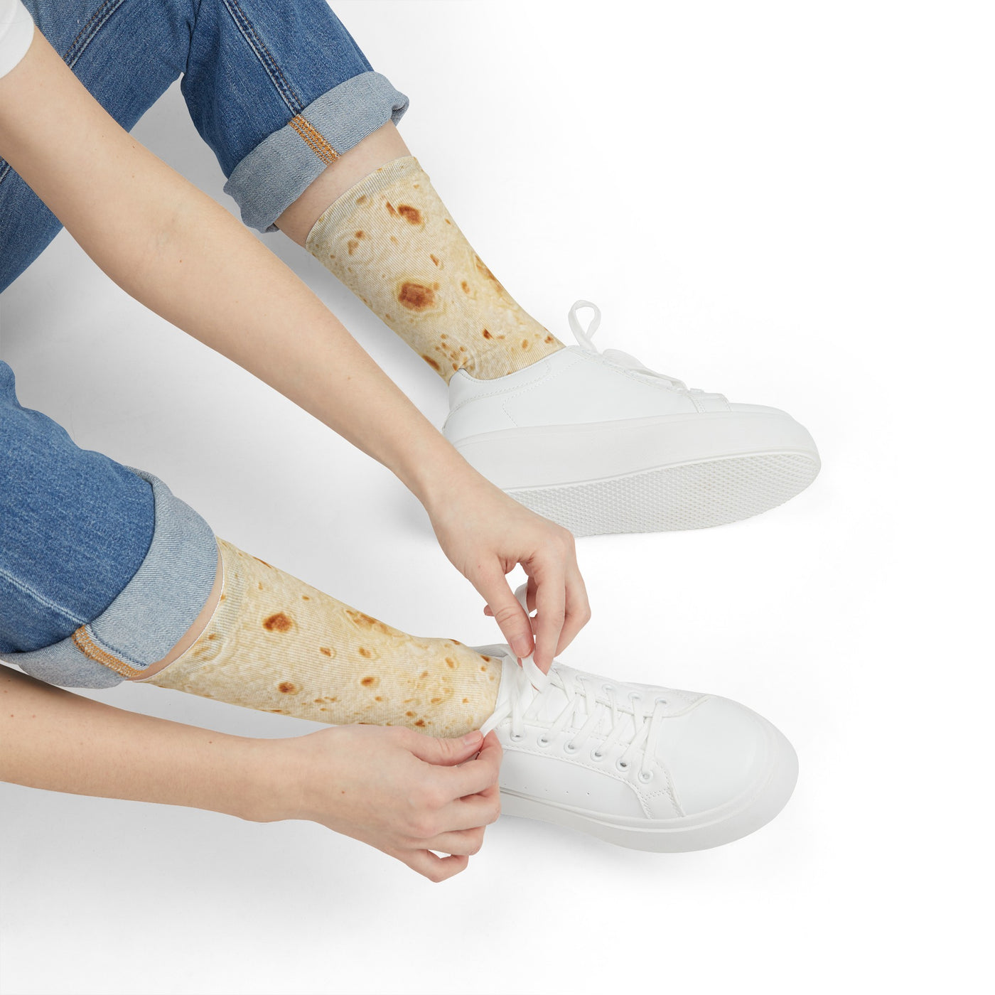 Tortilla burrito socks